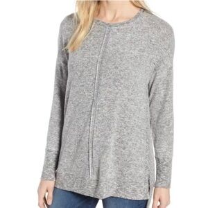 Gibson Tunic Sweater Gray